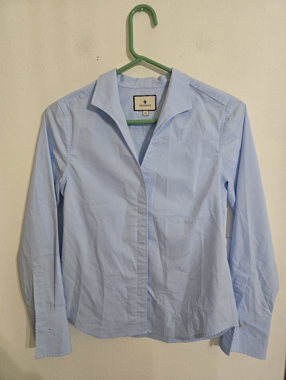Tuckernuck Light Blue Women's-Style Dress Shirt